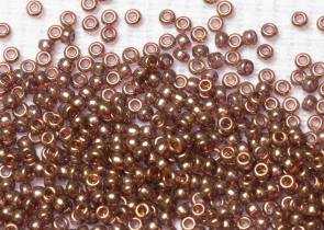 Бисер Япония MIYUKI Seed Beads 15/0 5г 1882 топаз золото блестящий