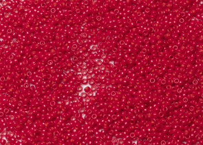 Бисер Япония MIYUKI Seed Beads 15/0 5г 1684 окрашенный яркий красный непрозрачный полуматовый