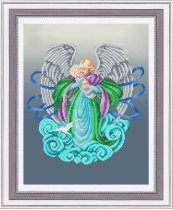 Рисунок на ткани для вышивки бисером  К-3157-ш Ангел