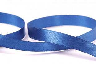 Лента атласная 12 мм 33 м ±2 м №040 синий