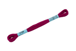 Нитки для вышивания " Gamma" мулине ( 3071- 3172 ) 100% хлопок 8 м №3106 лиловый