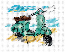 " Klart" набор для вышивания 8- 388 " Зарисовки. На берегу" 