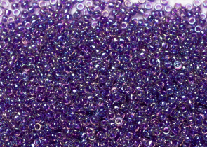 Бисер Япония MIYUKI Seed Beads 15/0 5г 0356 аметист радужный фиолетовая линия внутри