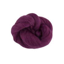 " Gamma" TFS- 050 " Шерсть для валяния" 100% полутонкая шерсть 50г №0262 фиолетовый