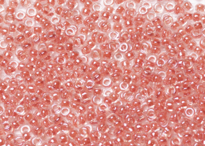 Бисер Япония MIYUKI Seed Beads 15/0 5г 0214 кристалл лосось линия внутри