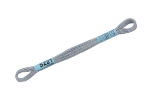 Нитки для вышивания " Gamma" мулине ( 3173- 6115 ) 100% хлопок 8 м №5221 серый