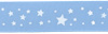 атласная ALP-121 с рисунком Z 049/001 голубой/белый