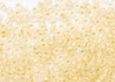 Бисер Чехия круглый 10/0  50г 38381m кристально-прозрачный с с бледным оранжево-желтым прокрасом
