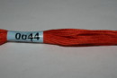 Нитки для вышивания " Gamma" мулине ( 0001- 0206 ) 100% хлопок 8 м №0044 т. оранжевый