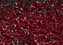Бисер Чехия рубка 10/0 50г 97090 прозрачный рубиновый с серебряным прокрасом