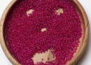 Бисер Япония MIYUKI Seed Beads 15/0 5г 1436 окрашенный малина серебряная линия внутри