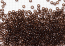 Бисер Япония MIYUKI Seed Beads 15/0 5г 0135 коричневый прозрачный