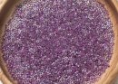 Бисер Япония MIYUKI Delica цилиндрический 11/0 5г DB-0056 пурпурный радужный с цветной линией