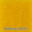 Бисер Чехия " GAMMA" круглый 4 10/ 0 2. 3 мм 5 г 1- й сорт D640mat желтый мат. ( 80010 ) 