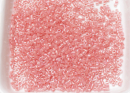 Бисер Япония MIYUKI Delica цилиндр 10/0 5 г DBM-0070 розовый с цветной линией радужный