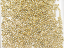 Бисер Япония круглый 11/0 10 г PF0559 желтое золото, гальванизированный