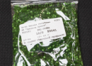 Бисер Чехия сатиновая рубка 10/0 50г 55041 зеленый насыщенный