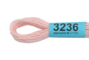 Нитки для вышивания " Gamma" мулине ( 3173- 6115 ) 100% хлопок 8 м №3236 розовый