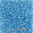 Бисер Чехия " GAMMA" круглый 6 10/ 0 2. 3 мм 5 г 1- й сорт F476 синий ( 17736 ) 