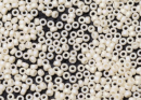 Бисер Япония MIYUKI Seed Beads 15/0 5г 0492FR кремовый непрозрачный радужный матовый