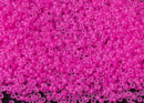 Бисер Чехия круглый 10/0 50г 08777m матовый крашенный из середины розовый