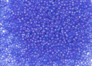 Бисер Чехия круглый10/0 500 г 31030m  синий прозрачный радужный матовый