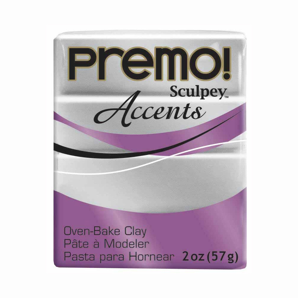 " Sculpey" Premo полимерная глина PE02 57 г 5129 под серебро